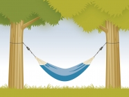 Vrv za drevo - Pritrditev za visečo mrežo na drevo ali drog