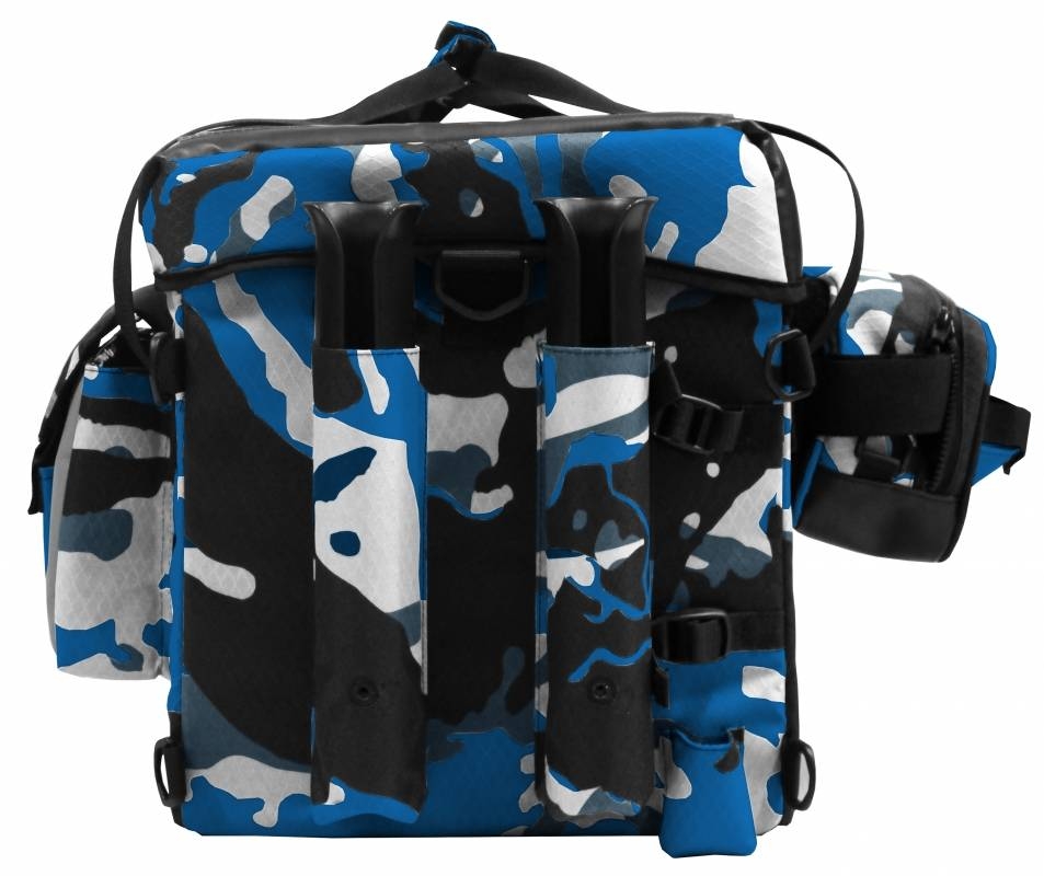 Torba za ribiče FeelFree Camo Crate Bag 76L blue camo