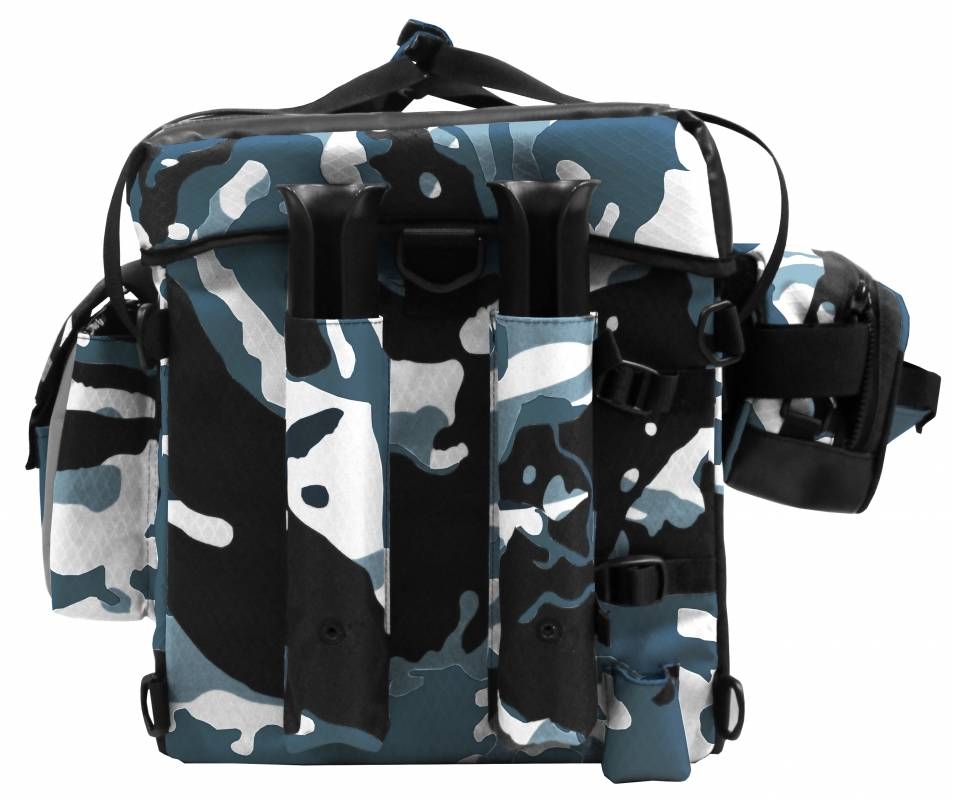 Torba za ribiče FeelFree Camo Crate Bag 76L winter camo
