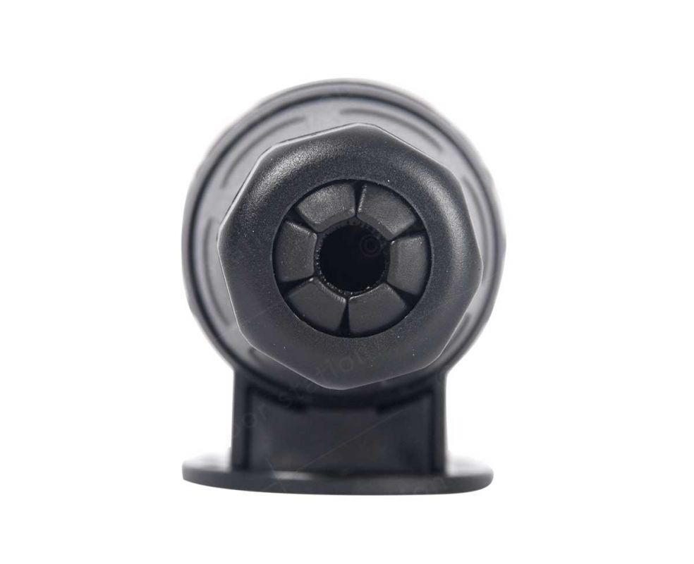 Trem plastičen 13 polni vtikač 12V črni