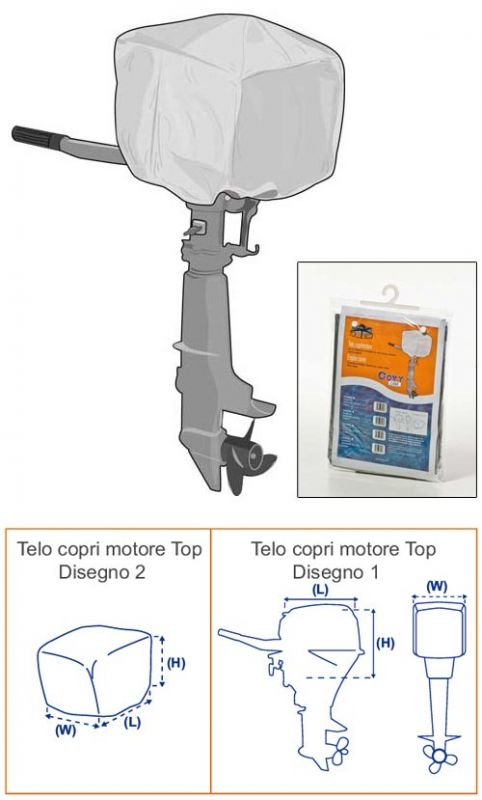 Trem pokrivalo za izvenkrmni motor XS