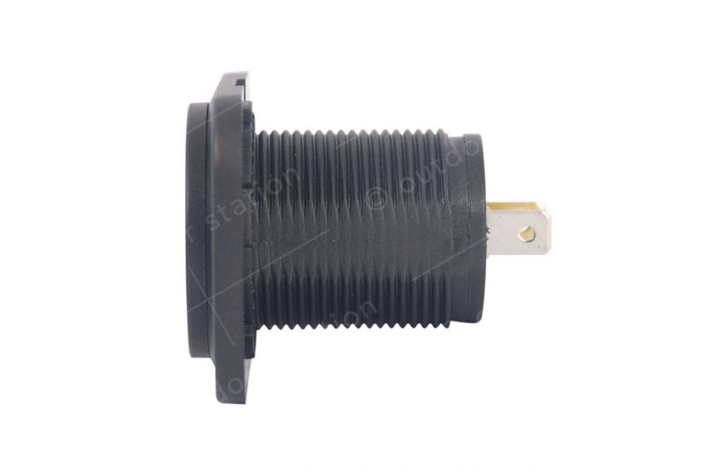 USB vgradna vtičnica 12V in okvir - 1A - 2.1A