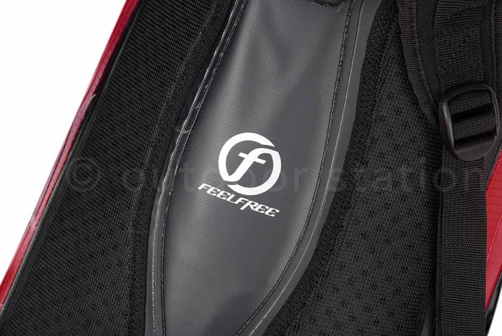 Večnamenski vodoodporni nahrbtnik Feelfree Roadster 15L Rdeča