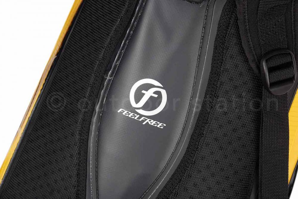 Večnamenski vodoodporni nahrbtnik Feelfree Roadster 15L Rumena