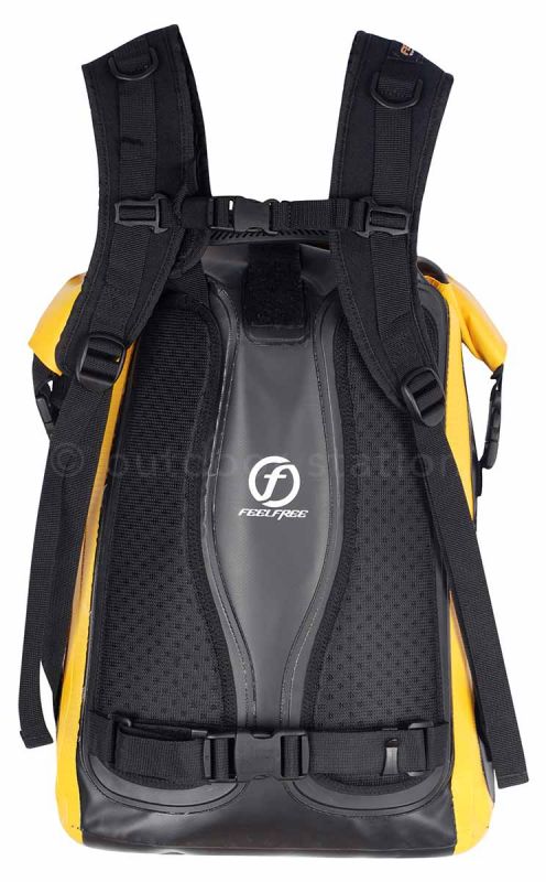 Večnamenski vodoodporni nahrbtnik Feelfree Roadster 25L Rumena