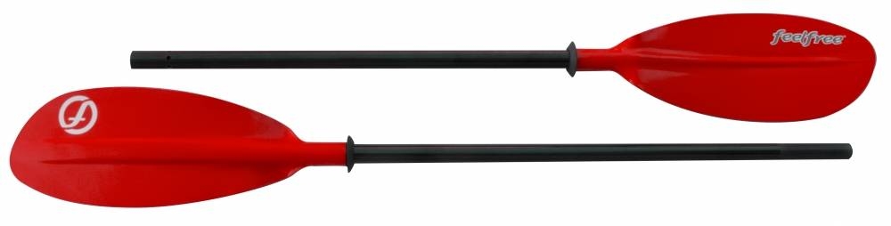 Veslo za kajak Feelfree ALU dvodelno 220 cm rdeč
