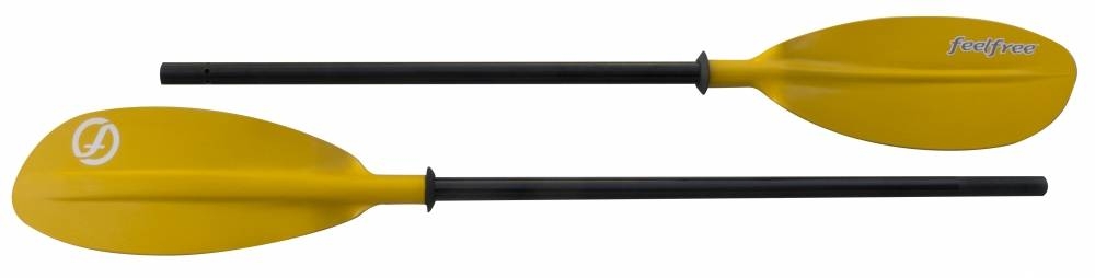 Veslo za kajak Feelfree ALU dvodelno 220 cm rumen