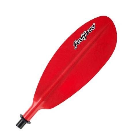 Veslo za kajak Feelfree Fiberglass dvodelno 230 cm rdeča