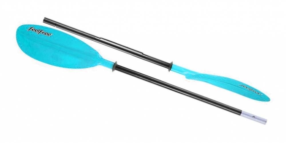 Veslo za kajak Feelfree Fiberglass dvodelno 230 cm sky
