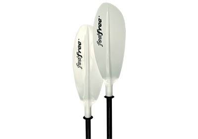 Veslo za kajak Feelfree Fiberglass dvodelno 230 cm bela
