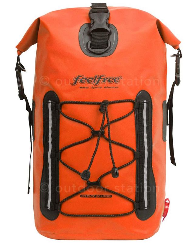 Vodoodporna torba - nahrbtnik Feelfree Go Pack 20L oranžna