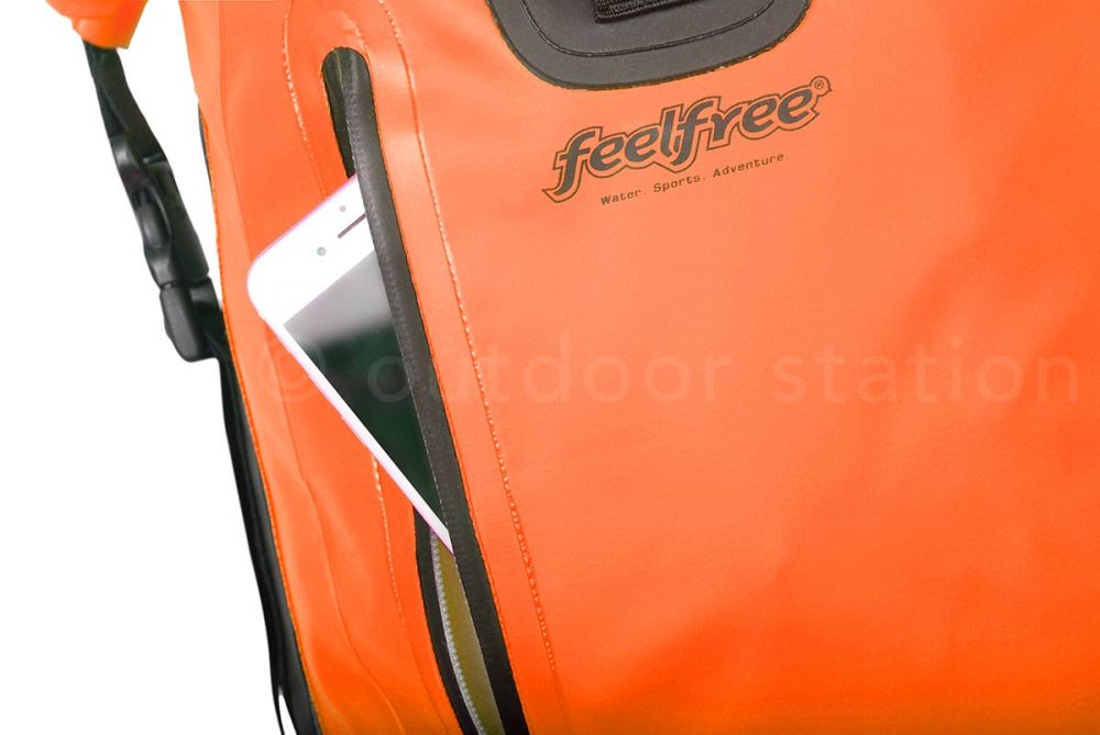 Vodoodporni nahrbtnik za motoriste Feelfree Metro 15L Oranžna
