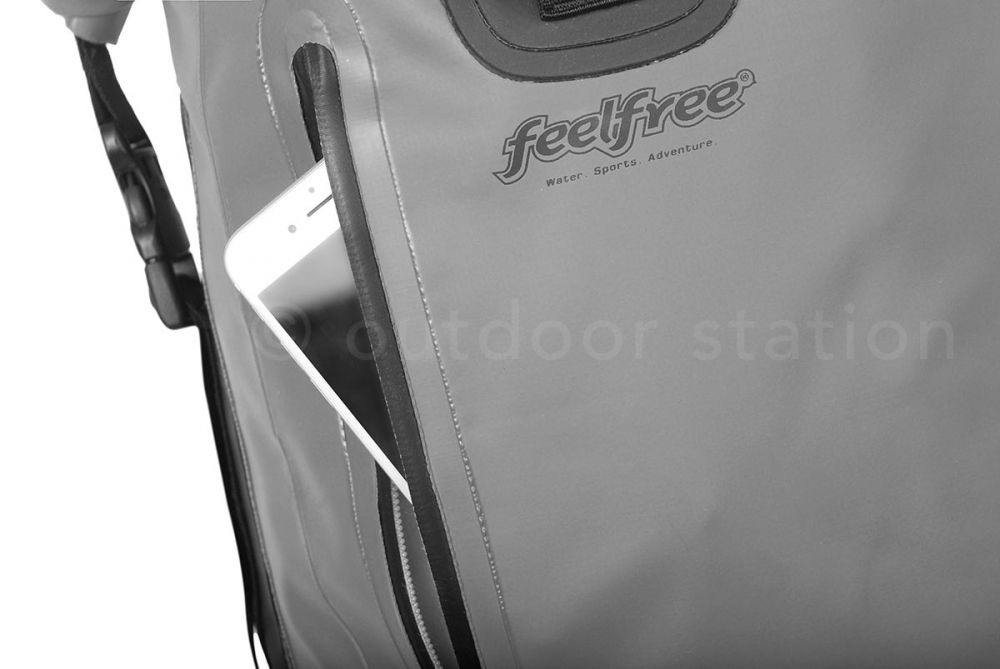 Vodoodporni nahrbtnik za motoriste Feelfree Metro 25L siv