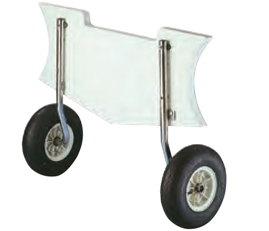 vozicek za lazji transport gumenjaka