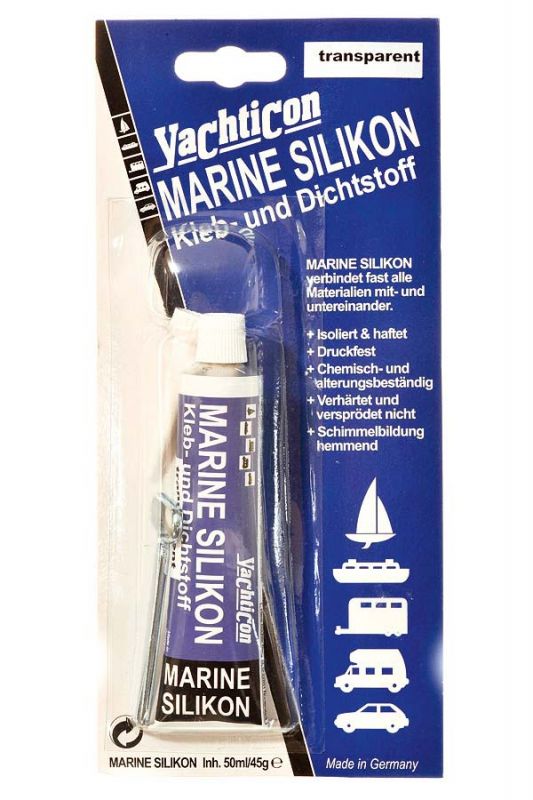 yachticon marine silikon prozoren 50g