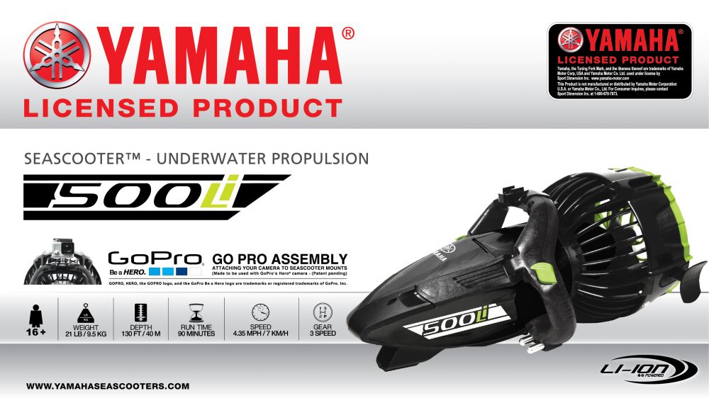 Yamaha podvodni skuter professional 500Li