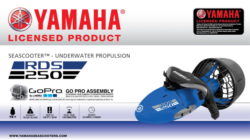 Yamaha podvodni skuter rekreativen RDS250
