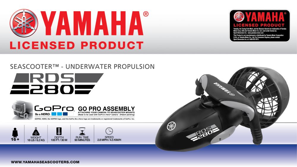 Yamaha podvodni skuter rekreativen RDS280