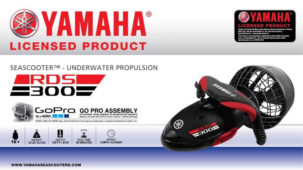 Yamaha podvodni skuter rekreativen RDS300