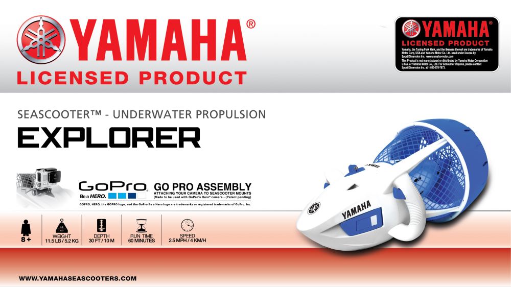 Yamaha podvodni skuter za otroke Explorer