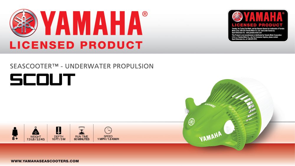 Yamaha podvodni skuter za otroke Scout